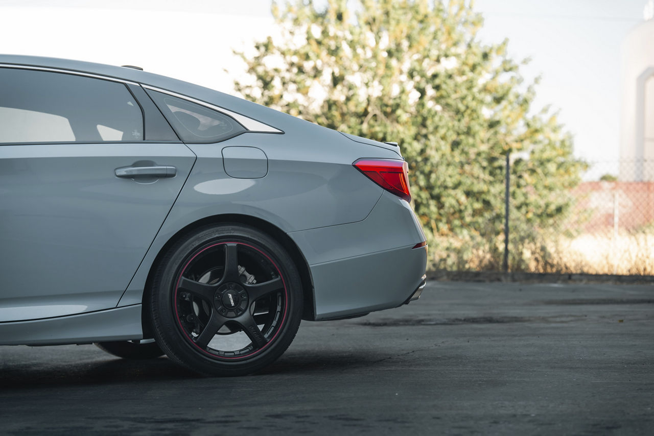 2022 Honda Accord Petrol P2E Black Petrol Wheels